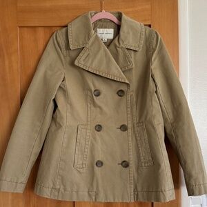 Banana Republic "Icon" Double Breasted Cotton Jacket size M
